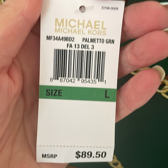 Michael Kors top LARGE NWT - Picture 4 of 4